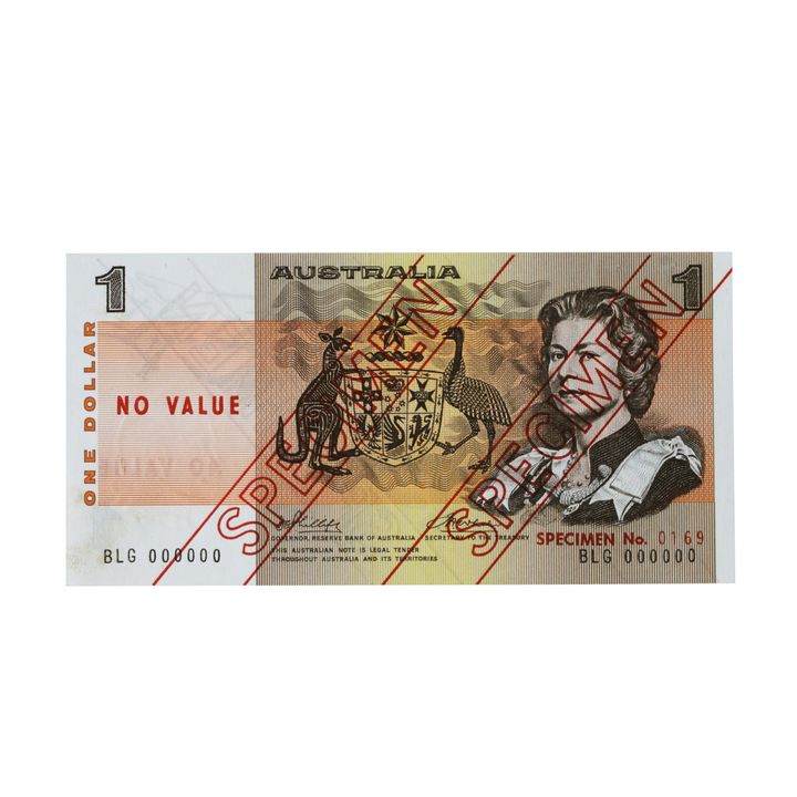 Phillips/Wheeler, One Dollar, 1974, aUNC
