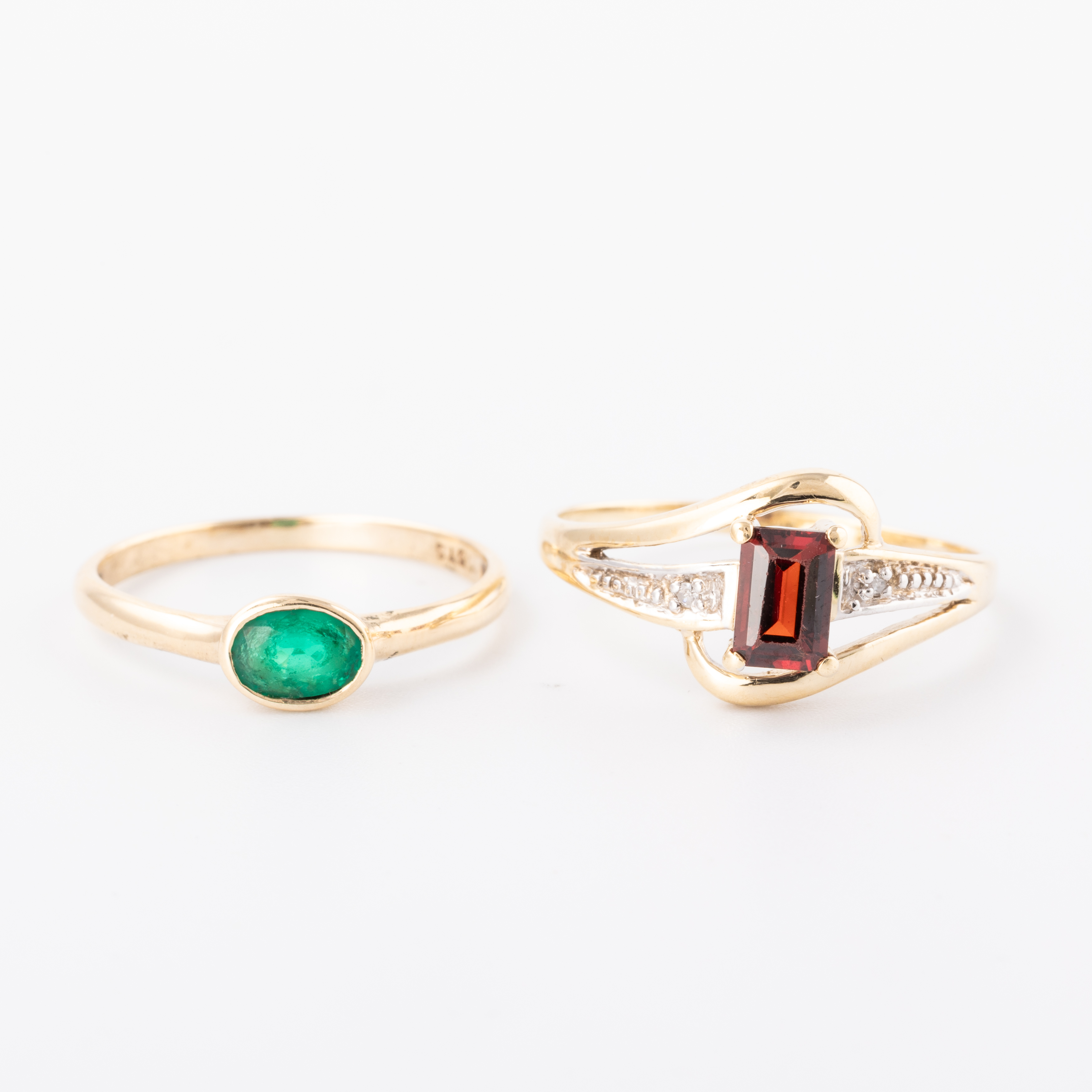 Two 9 Carat Gold Rings