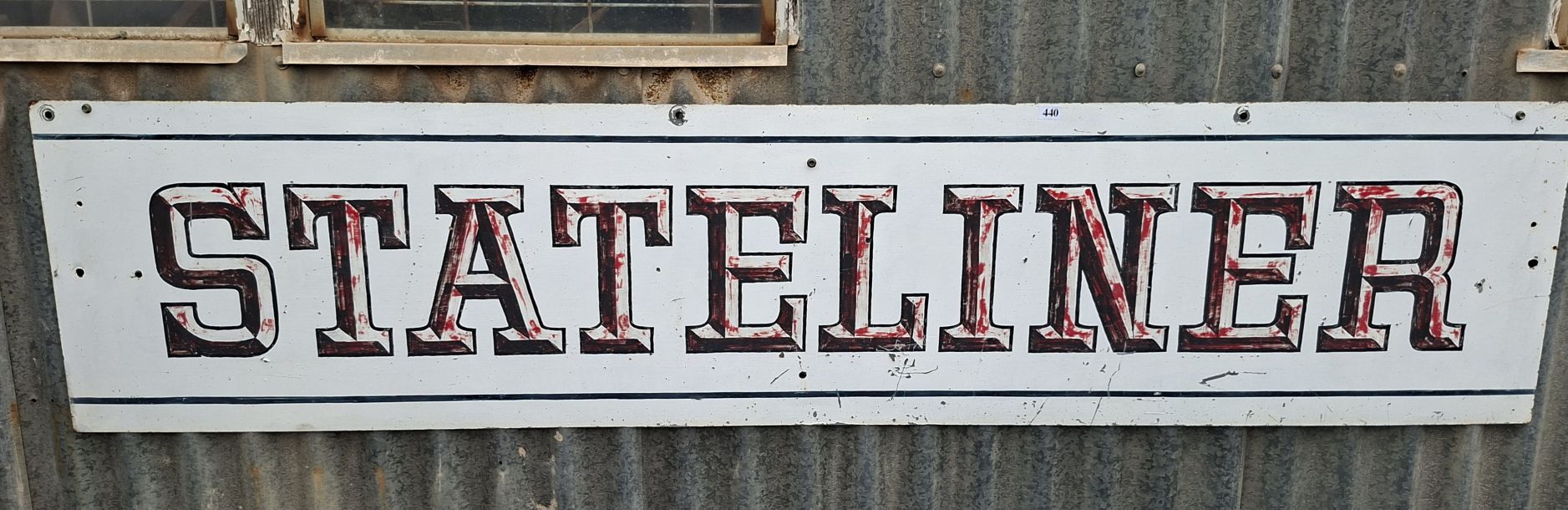 Stateliner Bus Sign