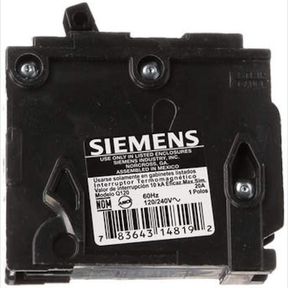 SIEMENS Q120 20-AMP 1 POLE 120-VOLT CIRCUIT BREAKER
