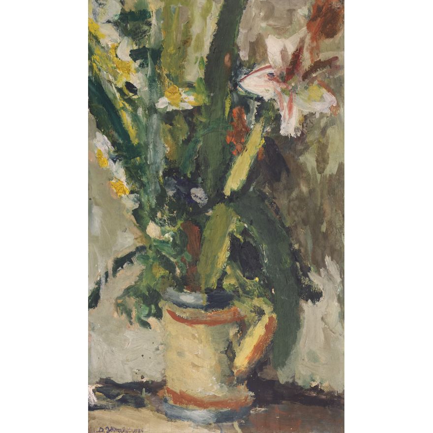 Daigoro Yamashita ''Floral Still Life'' 1936 Oil