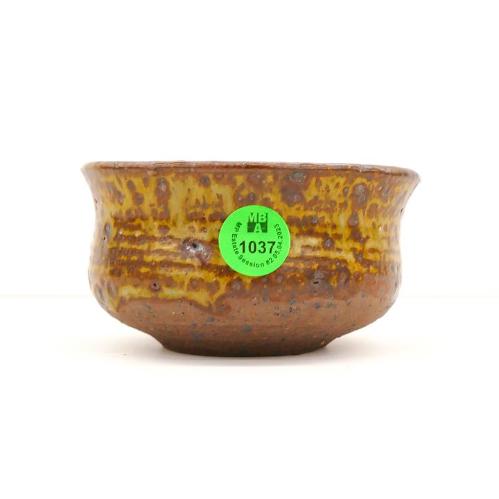 Toshiko Takaezu Brown Glazed Small Tea Bowl 4''