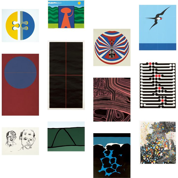 A complete set of Barry Lett Gallery Multiples (1968)