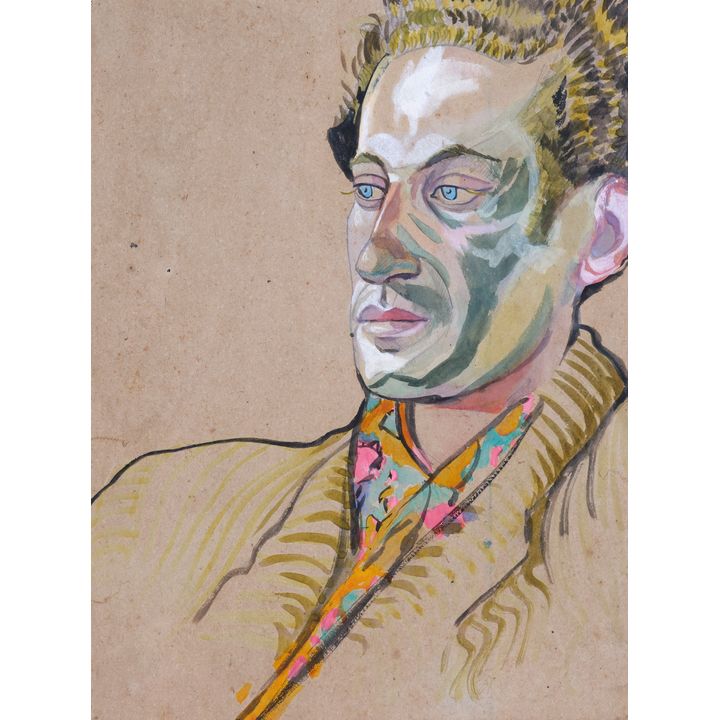 Kathleen Earle 'Portrait of Cedric Morris, Newlyn, 1919'