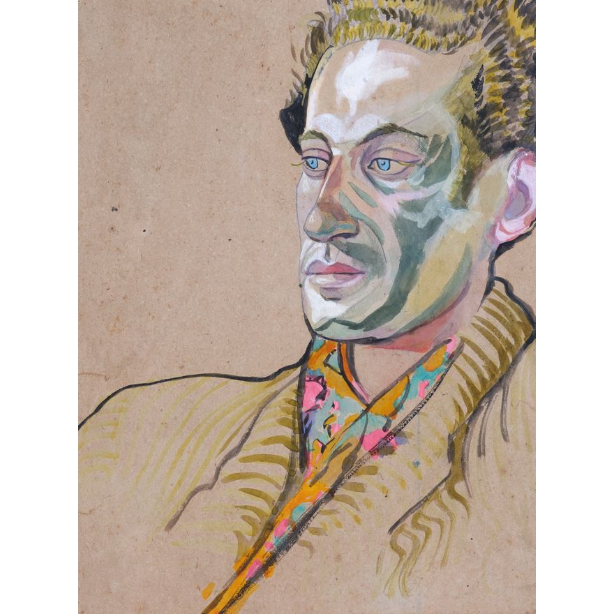 Kathleen Earle 'Portrait of Cedric Morris, Newlyn, 1919'