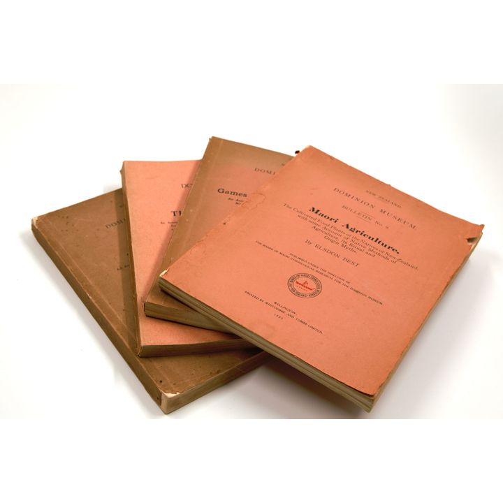 BEST, ELDSON - Dominion museum Bulletins No,6,7,8 & 9  [4x]