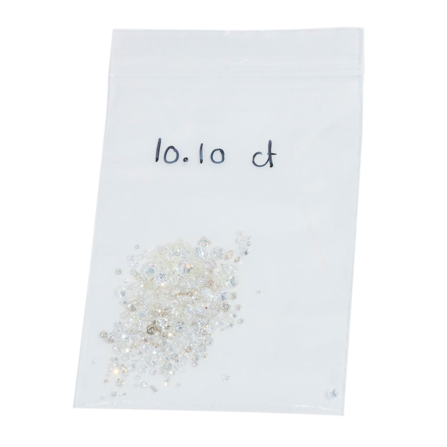 10 Carats Mixed Melee Diamond Parcel