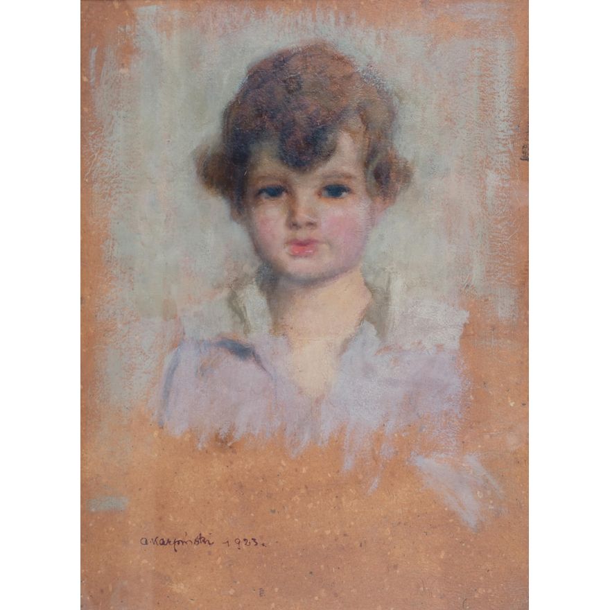 Alfons Karpiński | Główka dziecka, 1923 r.