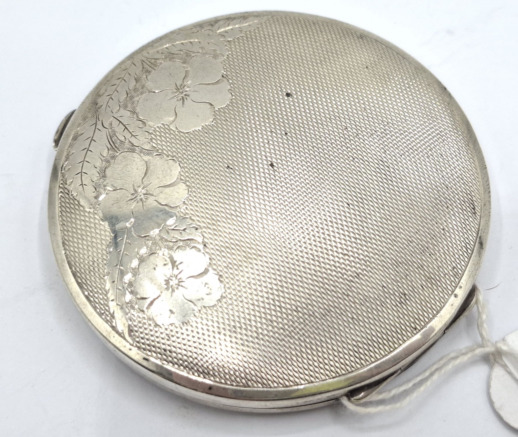 Vintage Silver Ladies Compact