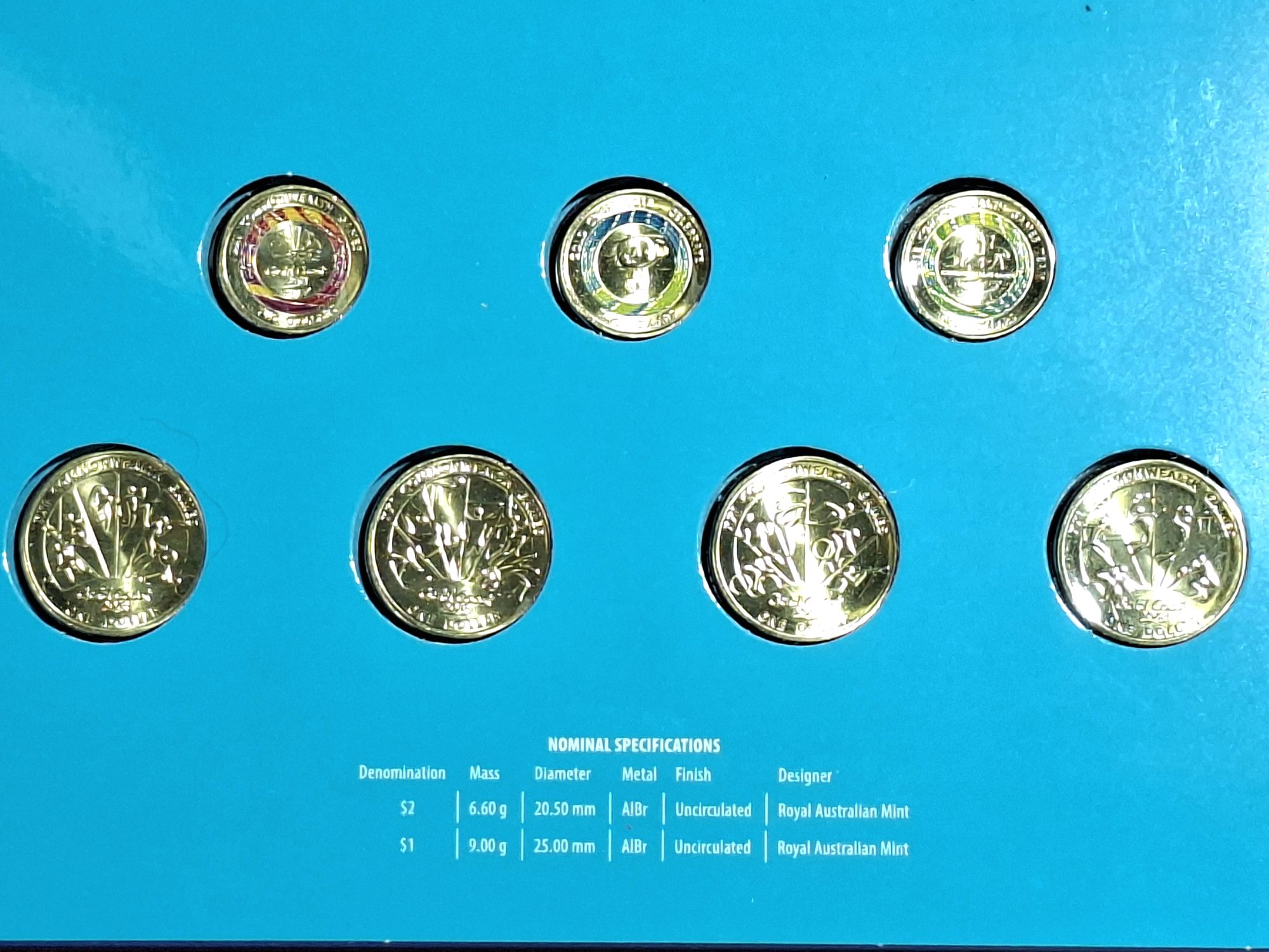 1430 · GOLD COAST COMMONWEALTH GAMES COIN PACK