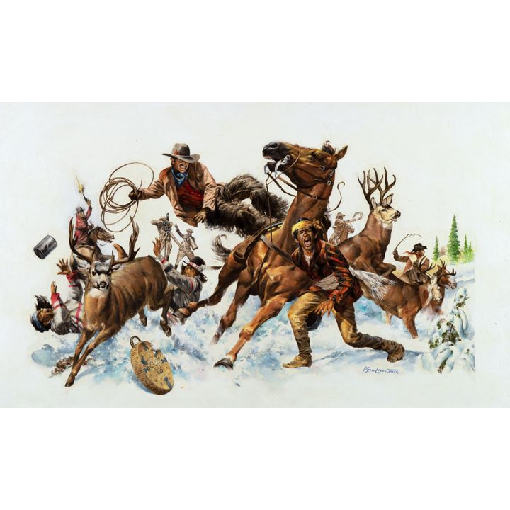 Ken Laager (1953-), The Craziest Deer Drive
