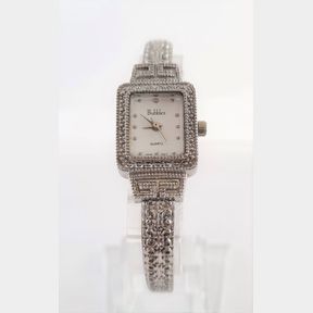 BUBBLES QUARTZ - WATER RESISTANT - STAINLESS STEEL - 18MM CASE - 51633/287