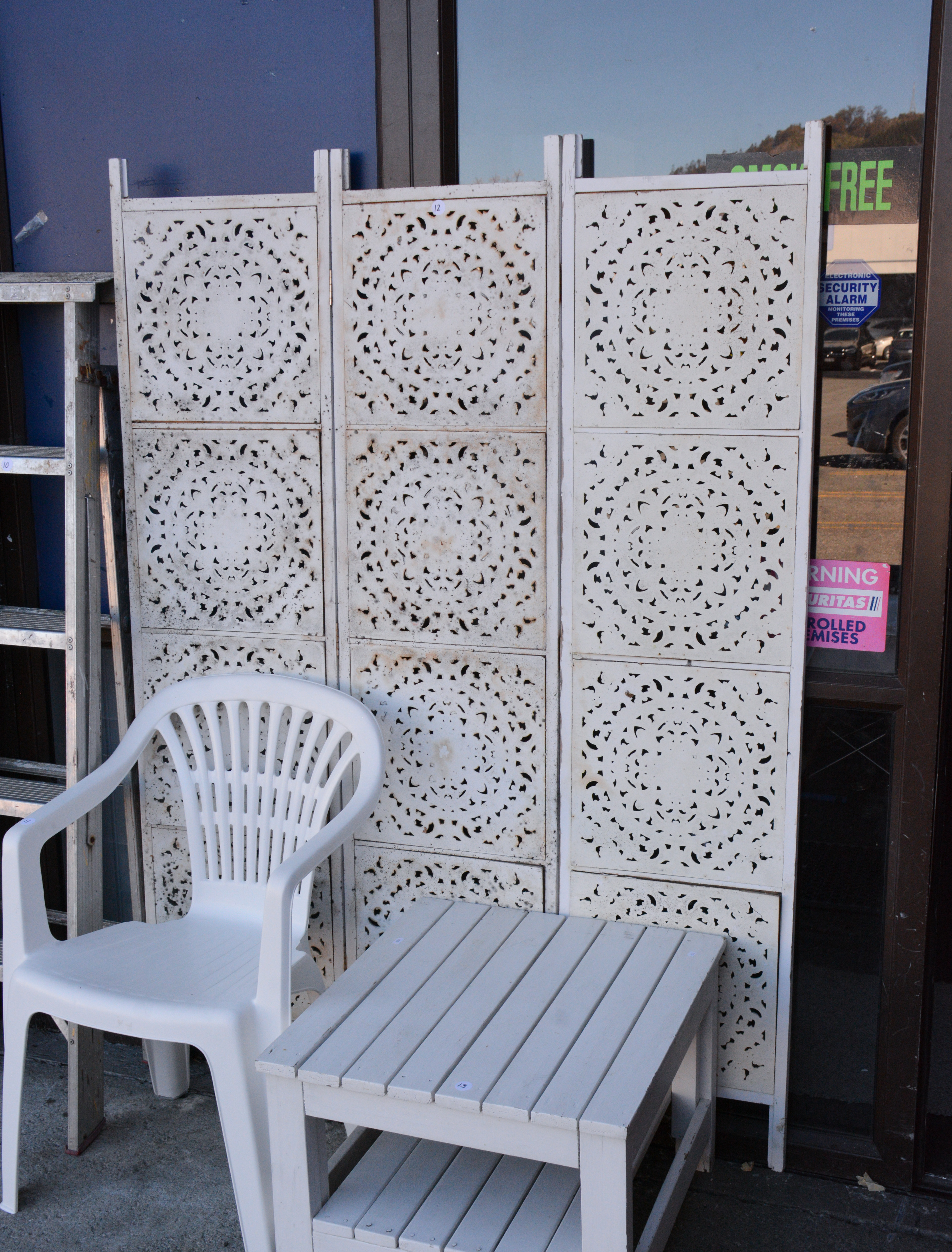 Three Panel Privacy Screen — sold at auction in New Zealand for $40