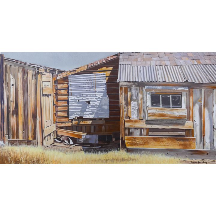 Darwin Musselman ''Cameron House, Bodie'' Oil