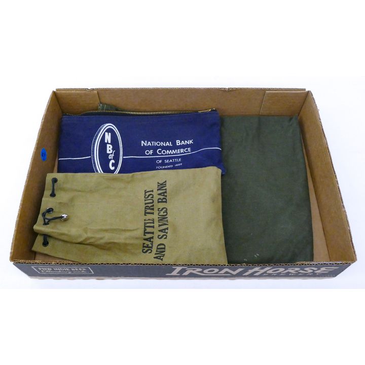 Box Vintage Coin Bank Bags