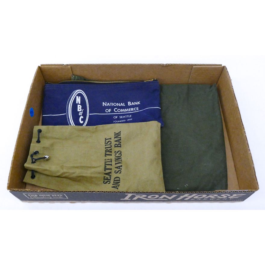 Box Vintage Coin Bank Bags
