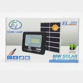 ECOM LIGHT - 100W LED Solar Flood Light -- Solar Light-(Light Only) - Bar 9902093993157- 51737/4576 SN B3 (S3)