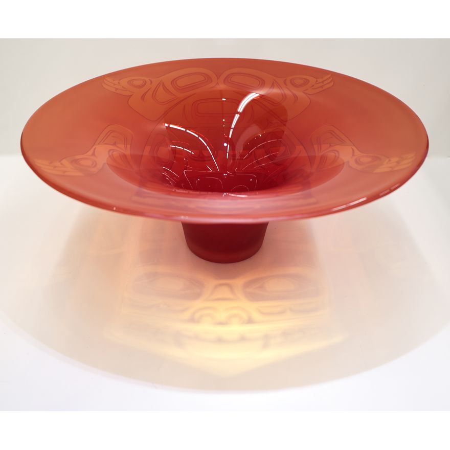 Preston Singletary ''Bear Hat'' 2000 Blown Glass