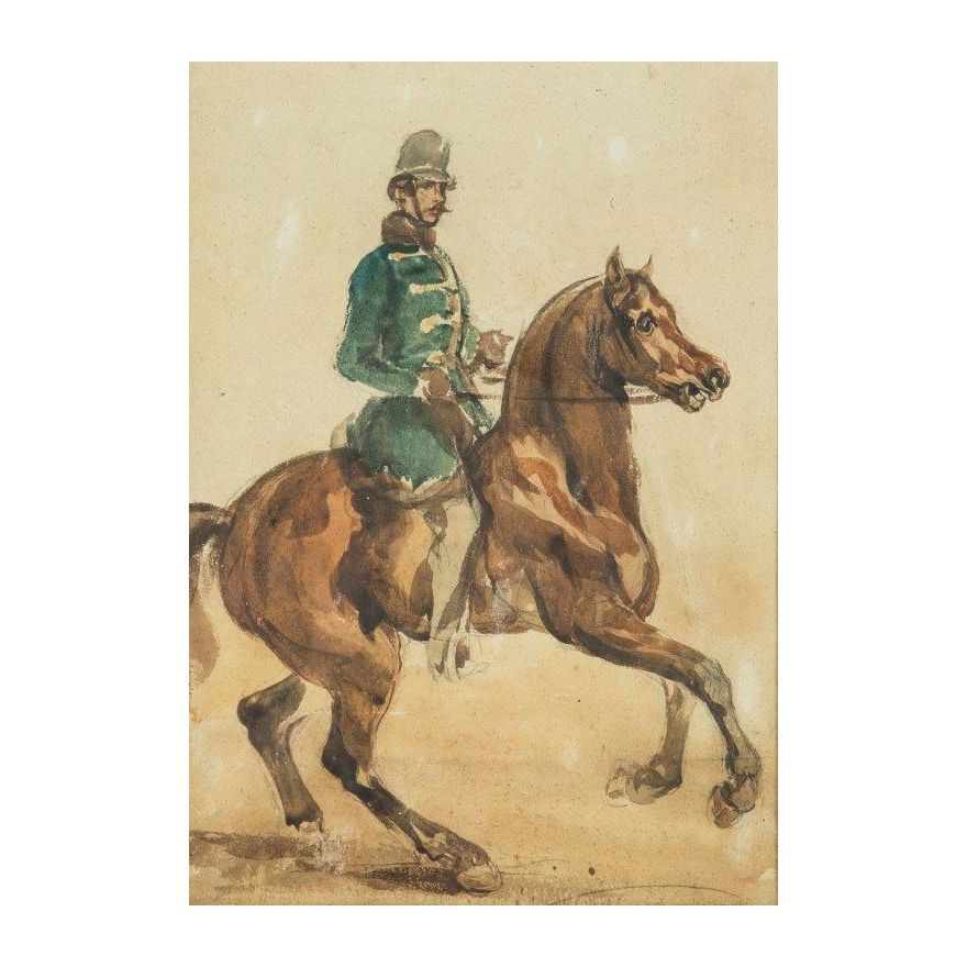 Piotr Michałowski | Huzar, l. 1850-1855