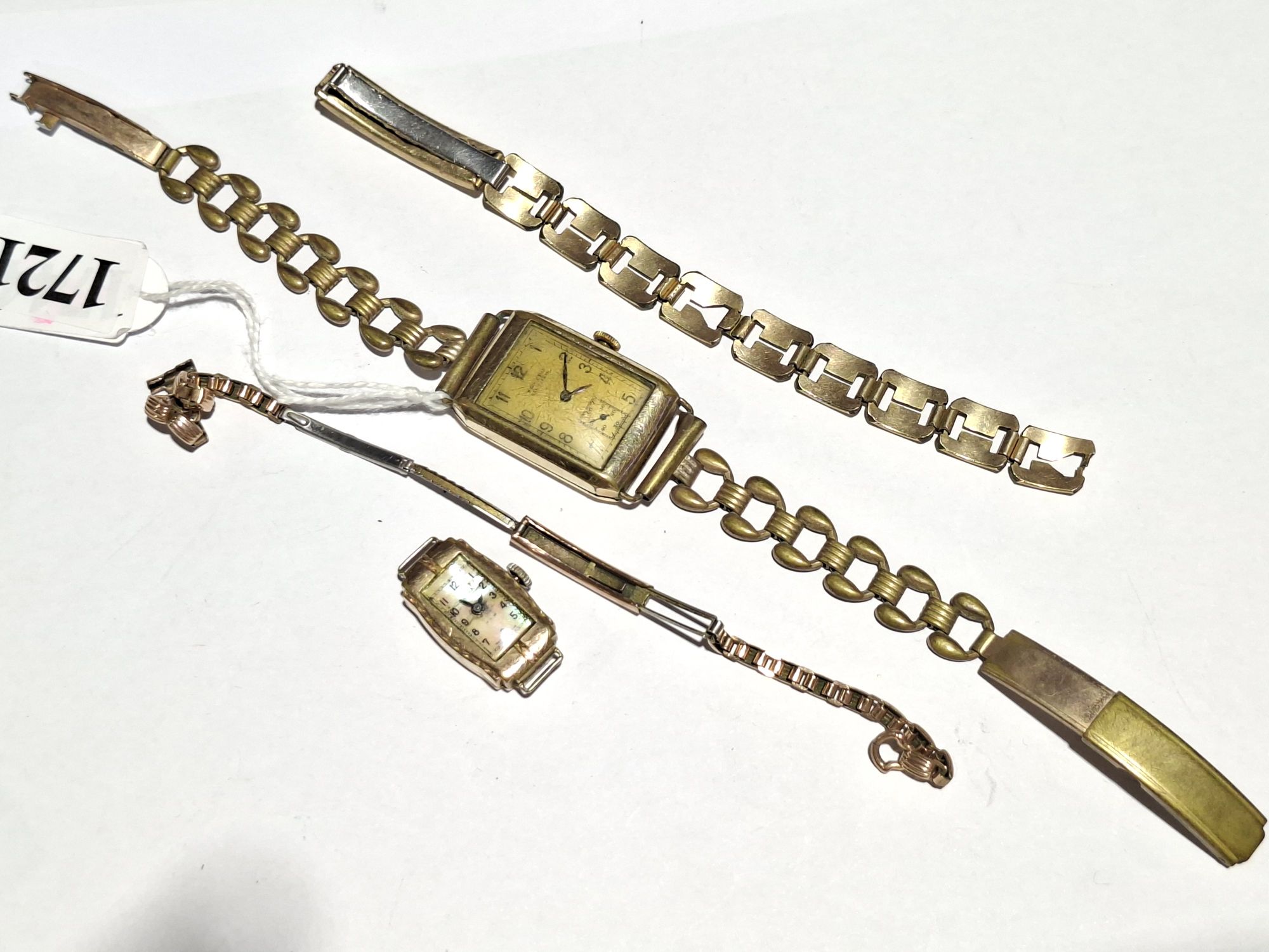 Two Art Deco Wrist Watches