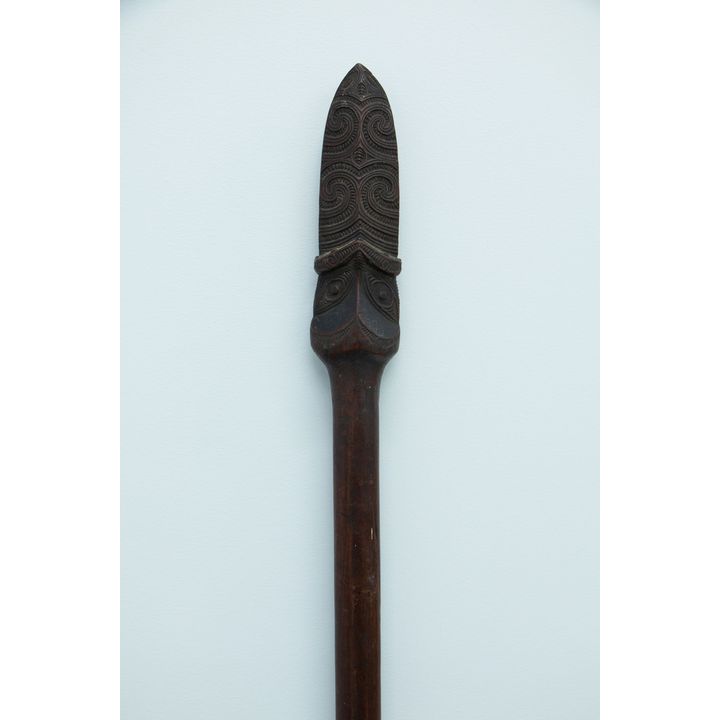 Taiaha - A long fighting staff 19th century or earlier