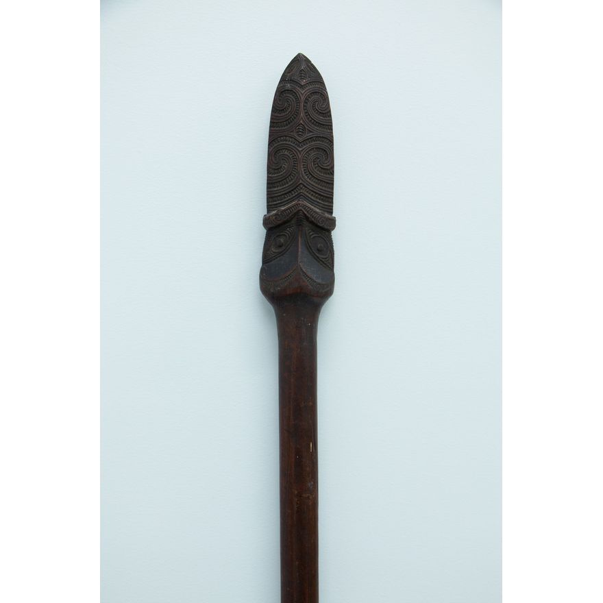 Taiaha - A long fighting staff 19th century or earlier