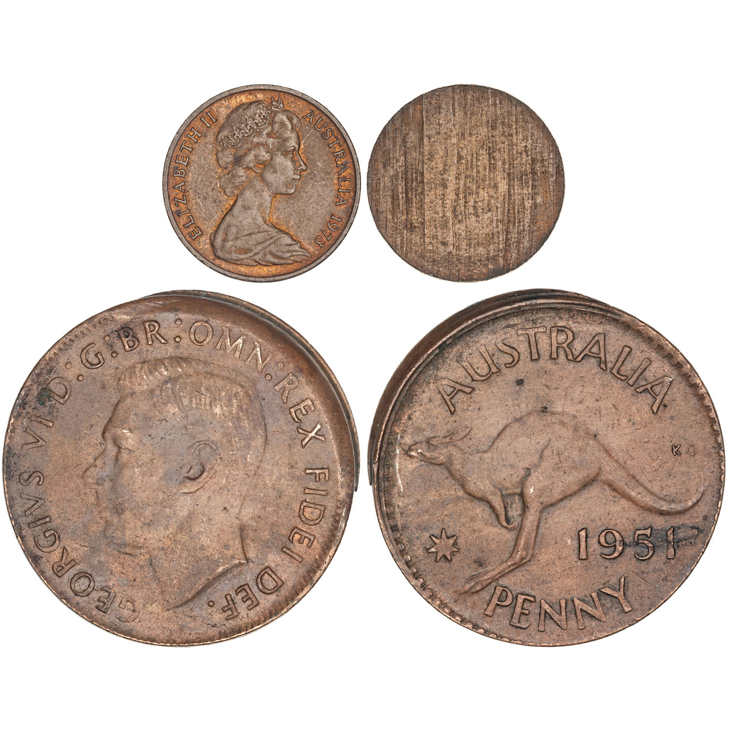 George VI, Penny, 1951, EF