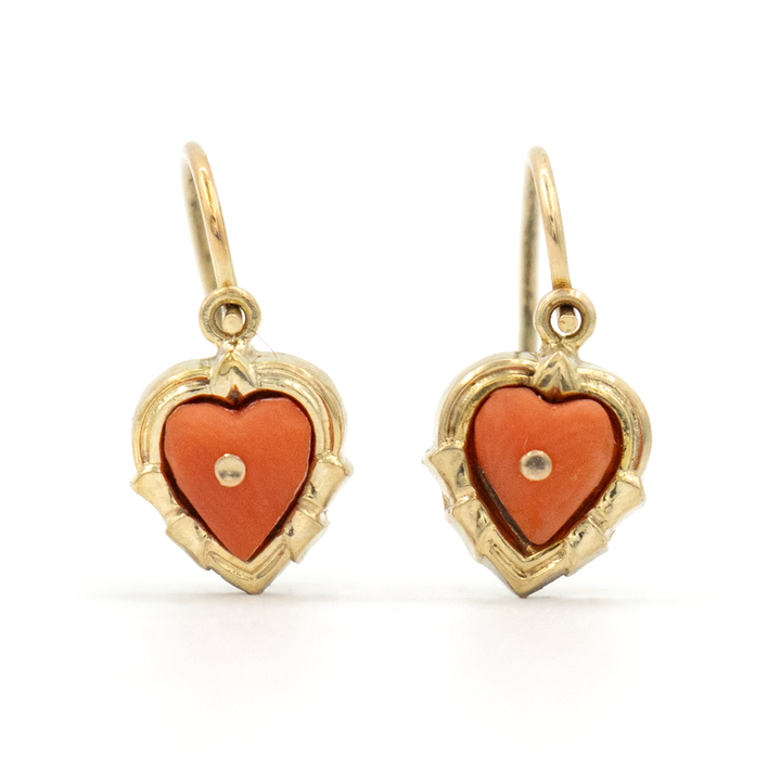 Aretes de coral