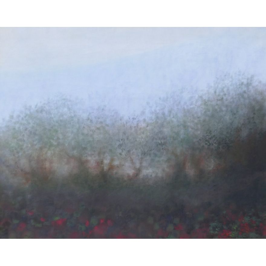 Loren MacIver ''Olive Grove in Greece'' 1959 Oil