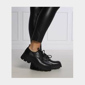 Calvin Klein - Chunky combat derby wn - black - UK 6-bar 8719856512064 - 51731/480
