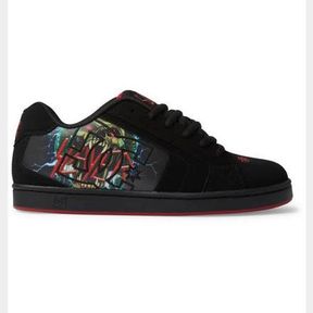 DC DC X SLAYER Net - black/red - UK 9-bar 1010001378709 - 51731/963