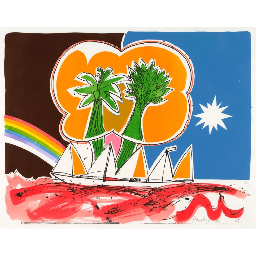 Pat Hanly, 'Pacific Hope'