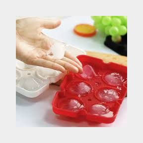 Ice Hockey Mould Tray - Red - Bar 9902027051465 - 51748/18656 SN B3 (S6)
