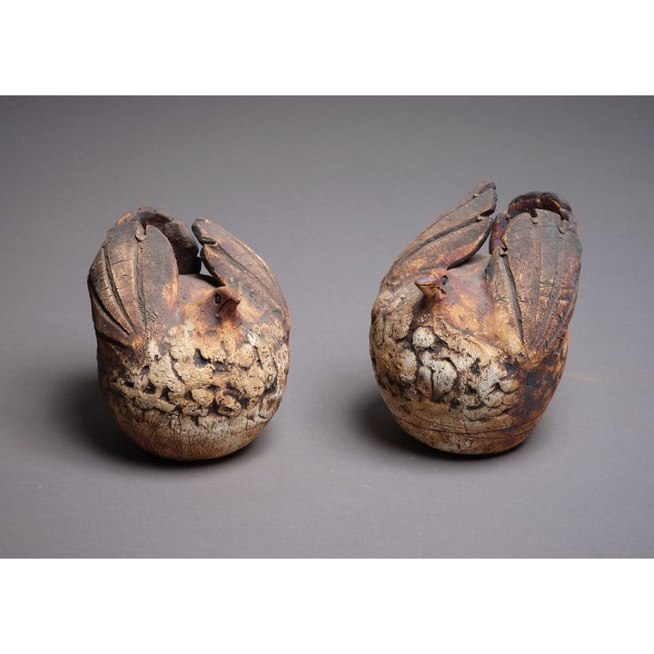Rosemarie Brittain - Pair of large ceramic birds