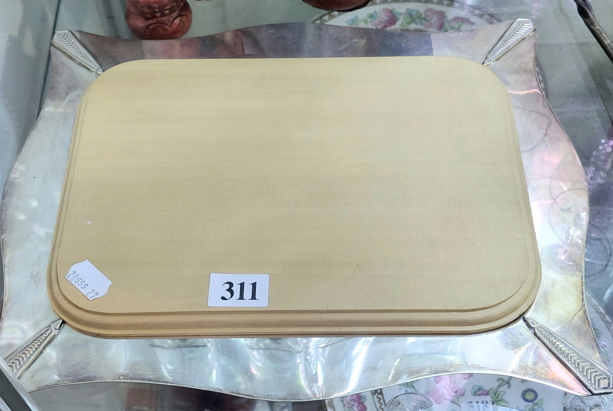 311 · SILVERPLATED BREAD BOARD