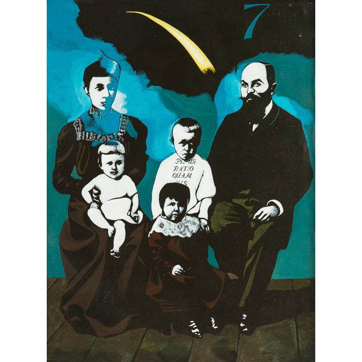Antoni Fałat | Portret rodzinny, 1987