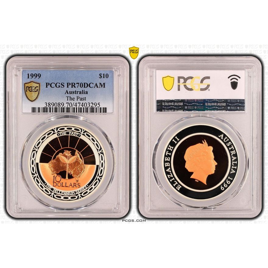 The Past, One Dollar0, 1999, PCGS PR70DCAM