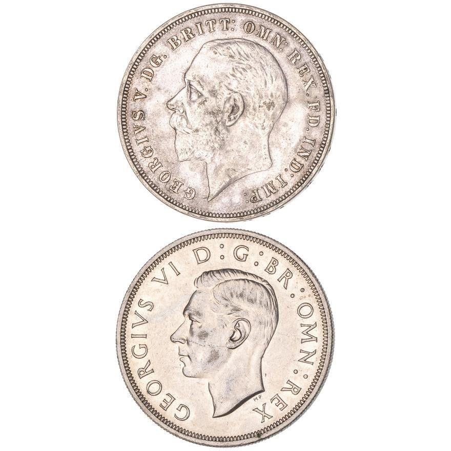 Great Britain, George V, Crown, 1935,  VF