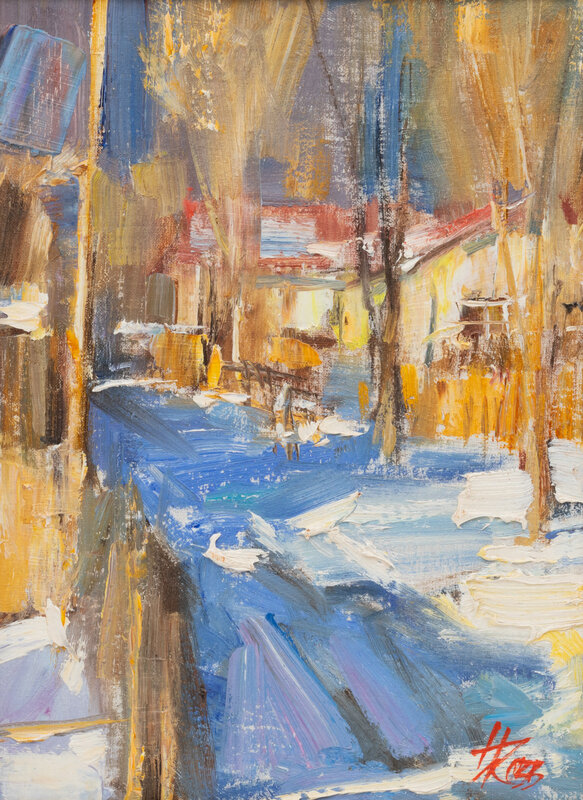 Laura Robb
(American, b. 1955)
Sunny Winter Day