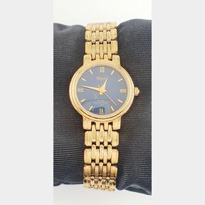 BIJOU LADIES GOLD PLATTED WATCH 35MM FACE - 51929/3310