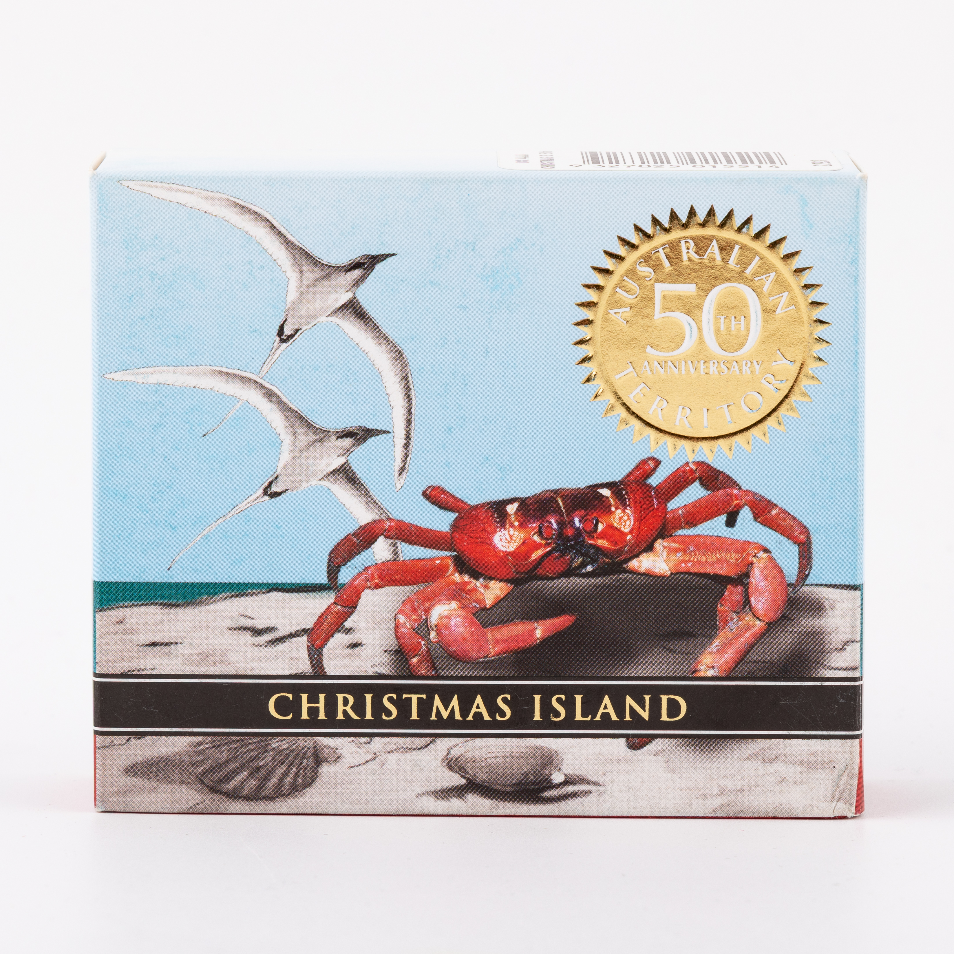 Elizabeth II, Perth Mint - Christmas Island 50 Years, One Dollar, 2008, FDC