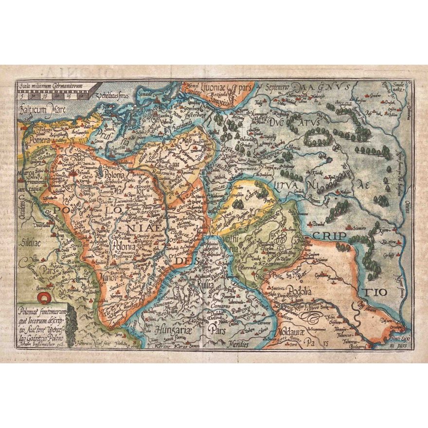 Johann Bussemacher | Poloniae finitimarum que locorum descriptio…