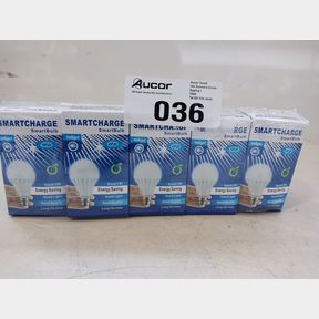 MEGA LOADSHEDDING RECHARGEABLE LED LIGHT BULB - COOL WHITE - 5 PACK