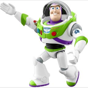 MATTEL DISNEY PIXAR TOY STORY ACTION CHOP BUZZ LIGHTYEAR AUTHENTIC FIGURE 10 INCH, MOVIE COLLECTABLE, KARATE ACTION & 20 PLUS PHRA