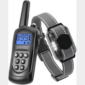 2 PIECE SET DOG TRAINING COLLAR NO SHOCK, 2000FT RANGE VIBRATING DOG COLLAR, IPX7 WATERPROOF VIBRATION COLLAR FOR DOGS, NO SHOCK D