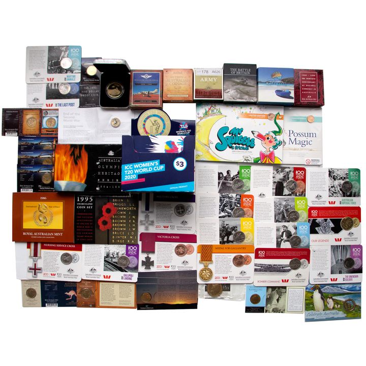 Accumulation, Mint Issues & Commemoratives, UNC