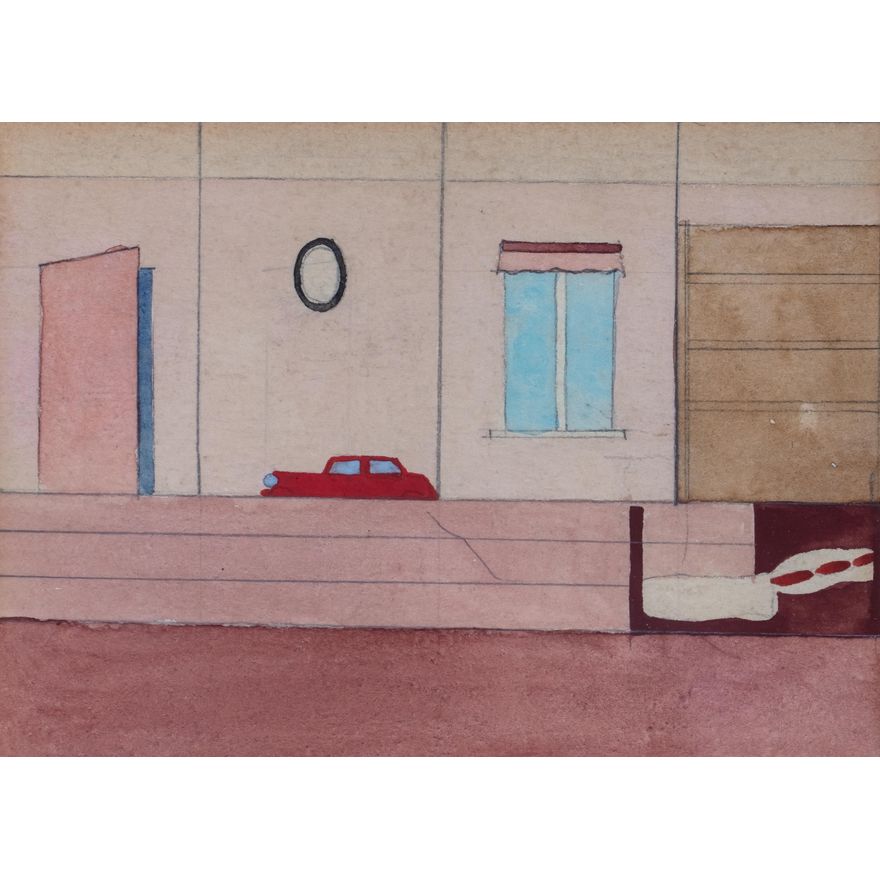 Jerzy Nowosielski | Projekt scenografii, 1950