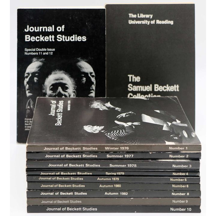 JOURNAL OF BECKETT STUDIES - Ten issues