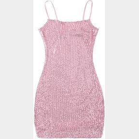 EXARUS GIRLS SPAGHETTI STRAP SEQUIN PARTY DRESS WITH BOW BODYCON MINI SPARKLE DANCE BIRTHDAY SPECIAL OCCASION DRESS 12 Y 152