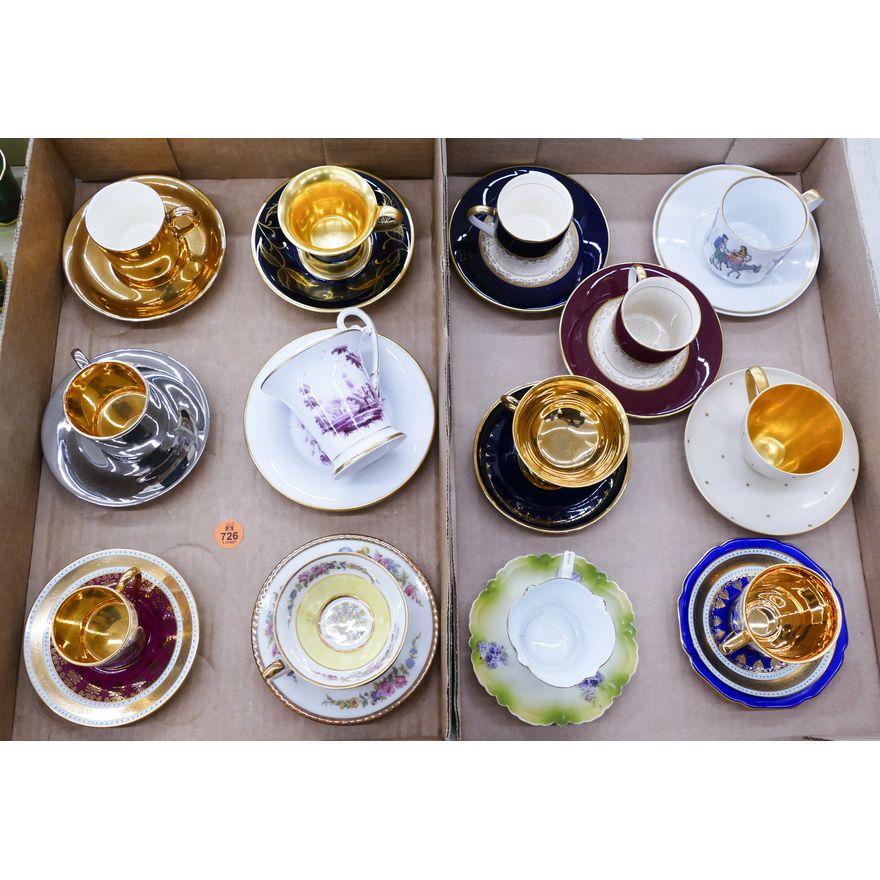 2 Boxes Fine Demicup Saucers